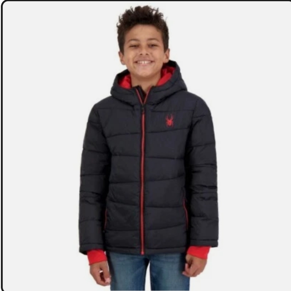 Spyder Nexus Puffer Winter Jacket, synthetic down,Youth Kids XL (18/20)